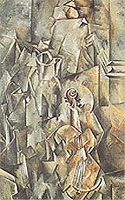 Georges Braque - Brocca e violino (1909)