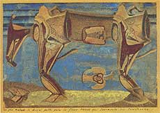 Max Ernst - Un po' malato il cavallo.... (1920)